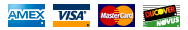 Aqua UV Store accepts American Express, Visa, MasterCard and Discover as payment.