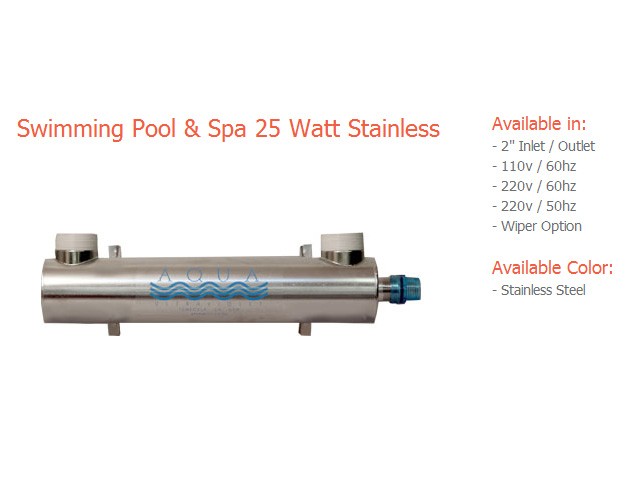 25 Watt Swimming Pool Stainless Steel