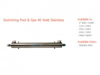 40 Watt Swimming Pool Stainless Steel